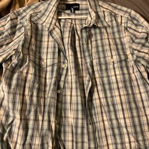 Hurley button down short sleeve